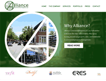 Tablet Screenshot of alliancectny.com